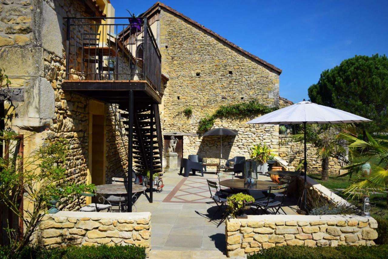 L'Intemporelle B&B Le Buisson-de-Cadouin Bagian luar foto